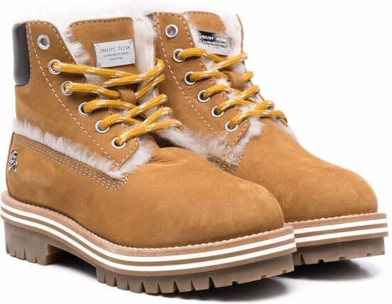 Philipp Plein The Hunter Nabuck boots Neutrals