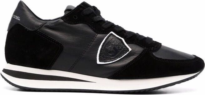 Philippe Model Paris logo patch sneakers Black