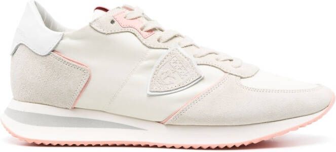 Philippe Model Paris logo-patch sneakers Neutrals
