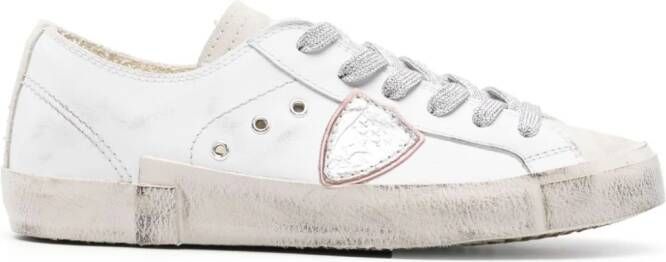 Philippe Model Paris logo-patch sneakers White