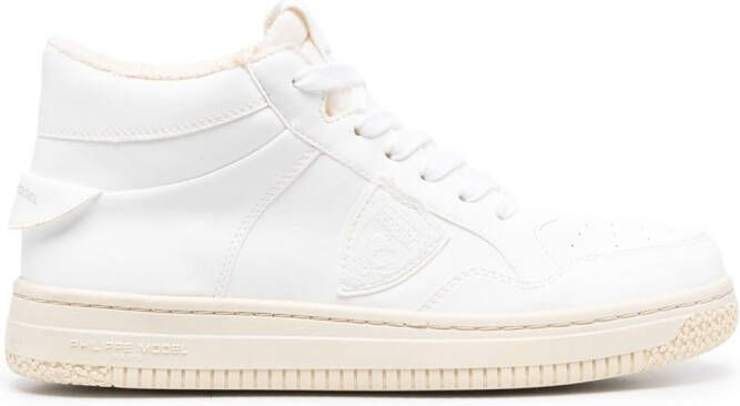 Philippe Model Paris Lyon high-top sneakers White