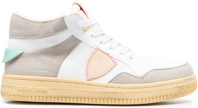 Philippe Model Paris Lyon high-top sneakers White