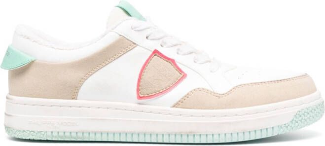 Philippe Model Paris Lyon leather low-top sneakers White