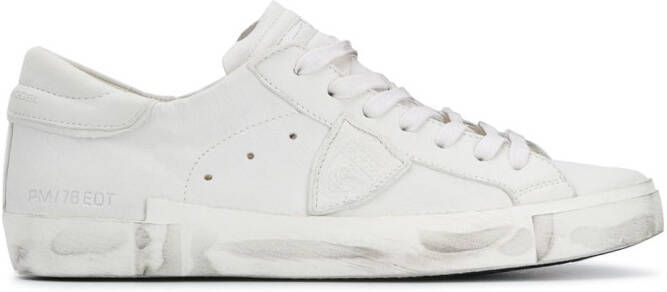 Philippe Model Paris Prsx distressed sneakers White