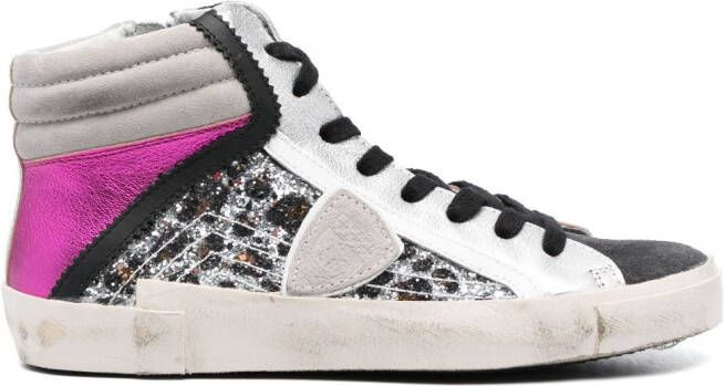Philippe Model Paris PRSX high-top sneakers Grey