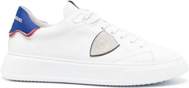 Philippe Model Paris Prsx logo-patch leather sneakers White