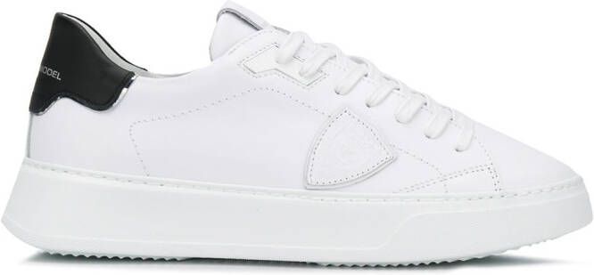 Philippe Model Paris Temple low-top sneakers White