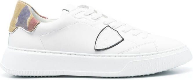 Philippe Model Paris Temple low-top sneakers White