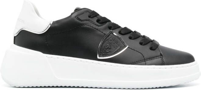 Philippe Model Paris Tres Temple low-top sneakers Black