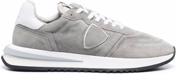 Philippe Model Paris Tropez 2.1 washed suede sneakers Grey