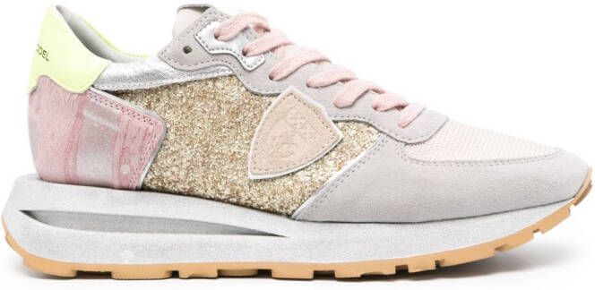 Philippe Model Paris Tropez Haute lace-up sneakers Grey