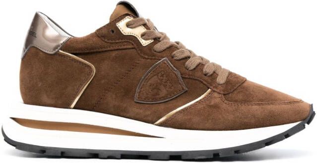Philippe Model Paris Tropez Haute low-top sneakers Brown