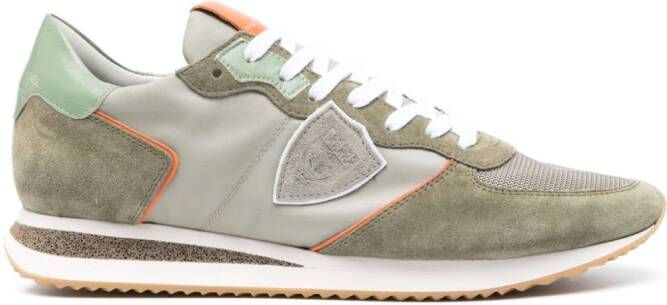 Philippe Model Paris Tropez lace-up sneakers Green