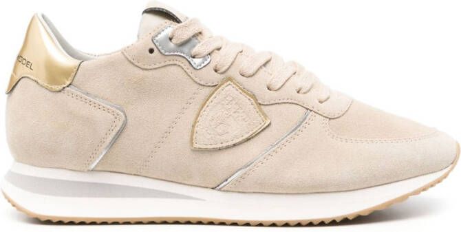 Philippe Model Paris TRPX leather sneakers Neutrals
