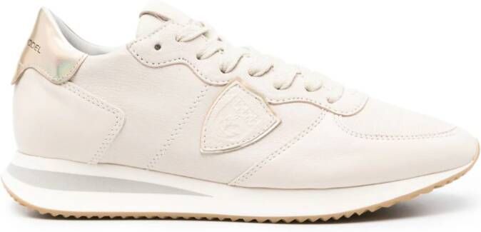 Philippe Model Paris TRPX panelled sneakers Neutrals
