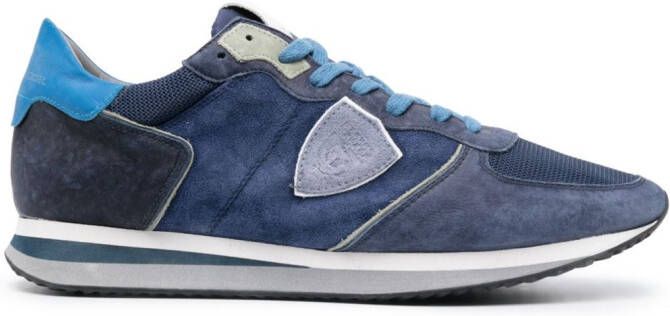 Philippe Model Paris TRPX Running suede sneakers Blue