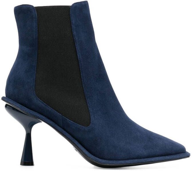 Pierre Hardy elasticated side-panel 90mm boots Blue