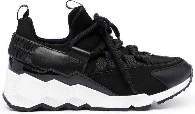 Pierre Hardy Trek Comet lace-up sneakers Black