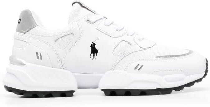 Polo Ralph Lauren stripe-detail low top sneakers White - Picture 9