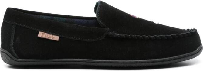 Polo Ralph Lauren logo-embroidered high-top sneakers Black - Picture 4