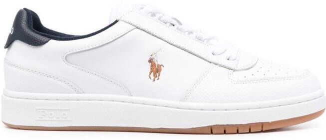 Polo Ralph Lauren Court logo-embroidered sneakers White - Picture 5