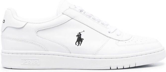 Polo Ralph Lauren logo-embroidered high-top sneakers Black - Picture 3