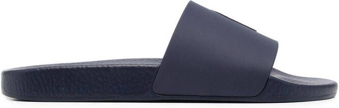 Polo Ralph Lauren logo-print slides White - Picture 2