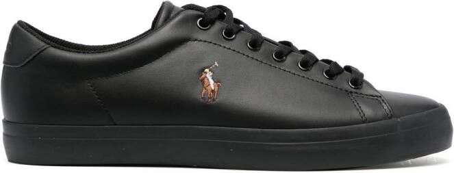 Polo Ralph Lauren Longwood side logo-print sneakers Black - Picture 3
