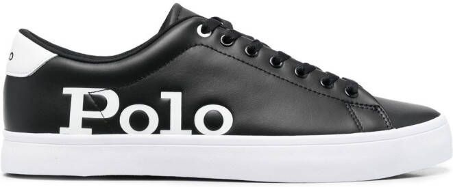 Polo Ralph Lauren Longwood side logo-print sneakers Black - Picture 2