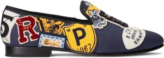 Polo Ralph Lauren 40mm kitten-heel leather sandals Brown - Picture 4