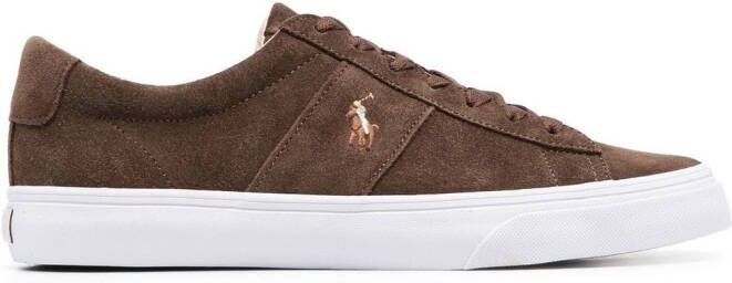 Polo Ralph Lauren Polo Pony embroidered sneakers Brown - Picture 2