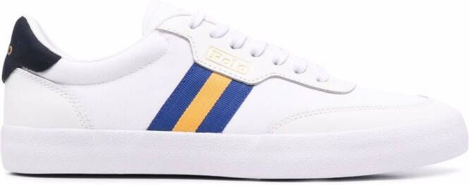 Polo Ralph Lauren stripe-detail low top sneakers White - Picture 5