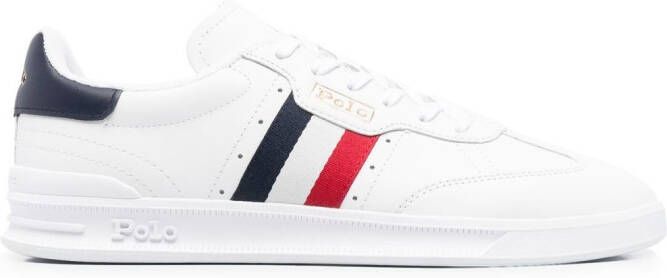 Polo Ralph Lauren logo-embroidered high-top sneakers White - Picture 5
