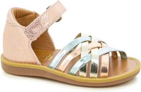 Pom D'api Poppy Lux leather sandals Pink