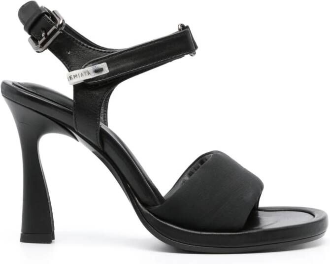 Premiata 95mm leather sandals Black
