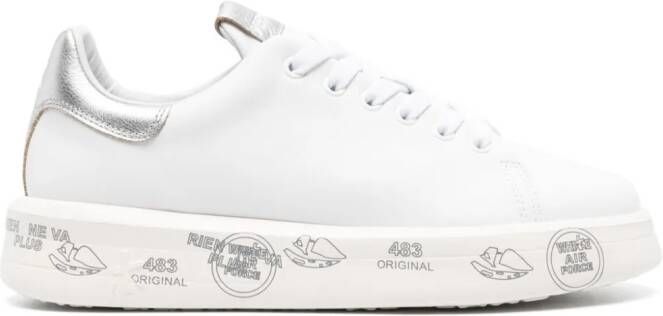 Premiata Belle 6823 leather sneakers White