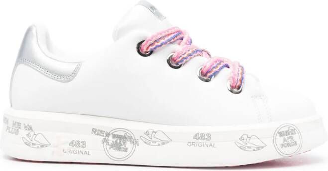 Premiata Belle leather sneakers White