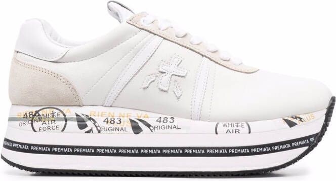 Premiata Beth platform sneakers White