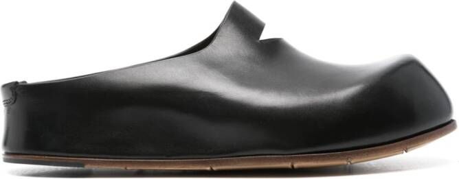 Premiata El Banero leather slippers Black