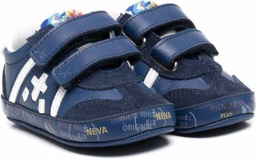 Premiata Kids Andy touch-strap sneakers Blue