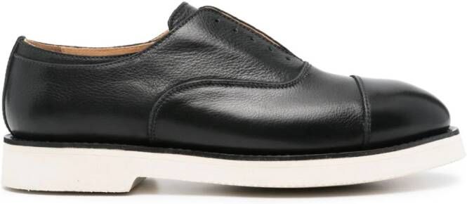Premiata leather Derby shoes Black