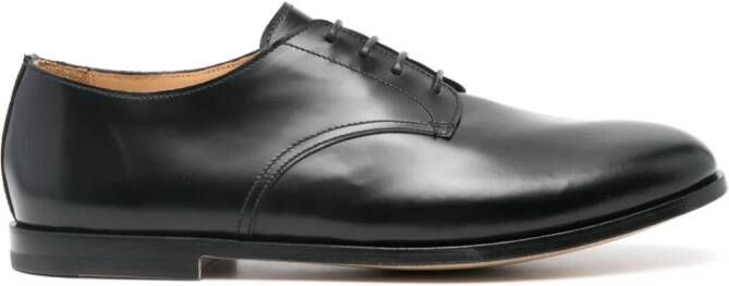Premiata leather oxford shoes Black