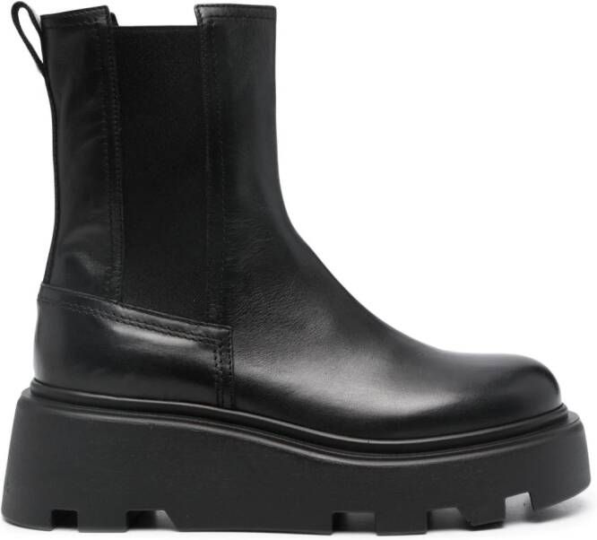 Premiata Peg 55mm leather boots Black