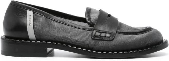 Premiata penny-slot loafers Black