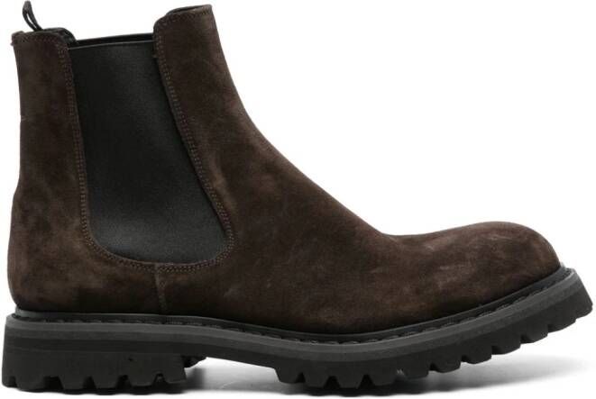 Premiata pull-tab 60mm Chelsea boots Brown