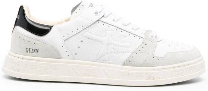 Premiata Quinn panelled low-top sneakers White