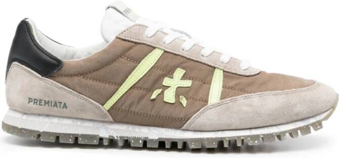 Premiata Sean low-top sneakers Brown