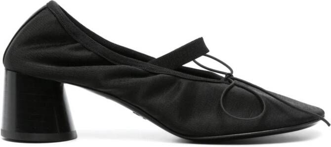 Proenza Schouler 50mm bow-detailed pumps Black