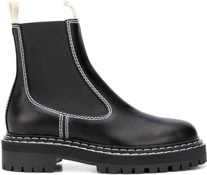 Proenza Schouler contrast-stitch Chelsea boots 999