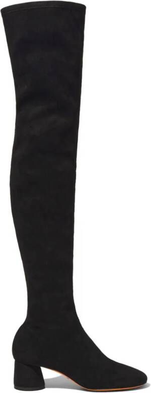 Proenza Schouler Glove 55m over-the-knee boots Black